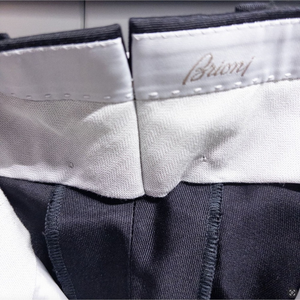 Brioni‎ Silk Dress Pants 56 EU 40 US NWT Mr Porter Exclusive Bormio Trousers - Picture 13 of 16